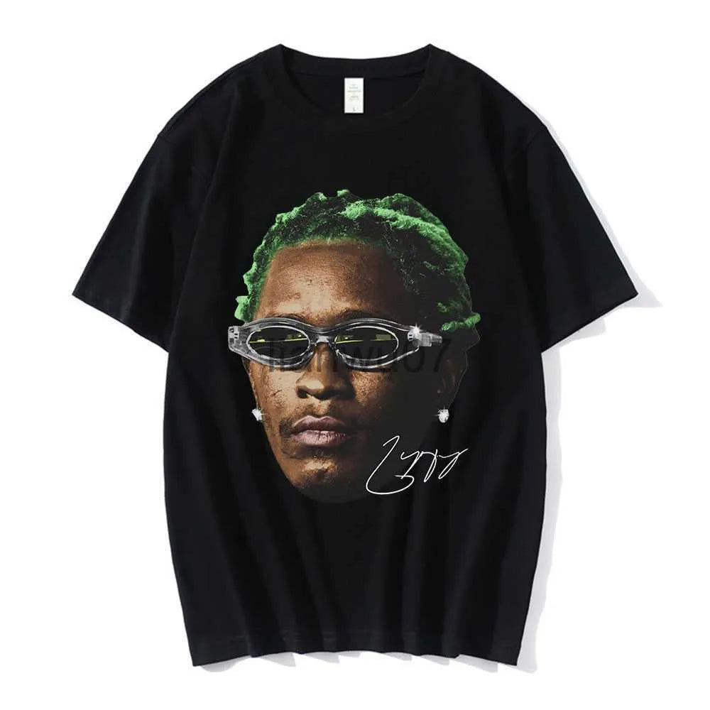 Men'S T-Shirts Rapper Young Thug Graphic T Shirt Men Women Fashion Hip Hop Street Style Tshirt Summer Casual Short Sleeve Tee Shirt Oversized J230705