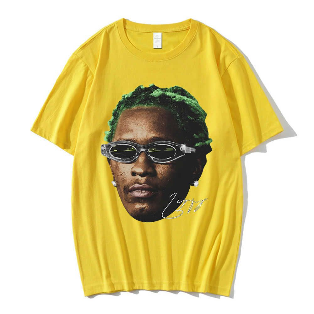 Men'S T-Shirts Rapper Young Thug Graphic T Shirt Men Women Fashion Hip Hop Street Style Tshirt Summer Casual Short Sleeve Tee Shirt Oversized J230705