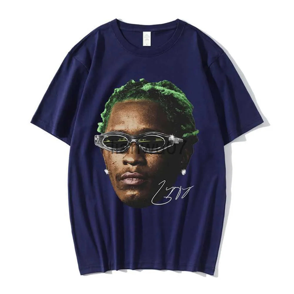 Men'S T-Shirts Rapper Young Thug Graphic T Shirt Men Women Fashion Hip Hop Street Style Tshirt Summer Casual Short Sleeve Tee Shirt Oversized J230705