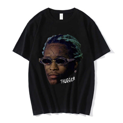 Men'S T-Shirts Rapper Young Thug Graphic T Shirt Men Women Fashion Hip Hop Street Style Tshirt Summer Casual Short Sleeve Tee Shirt Oversized J230705