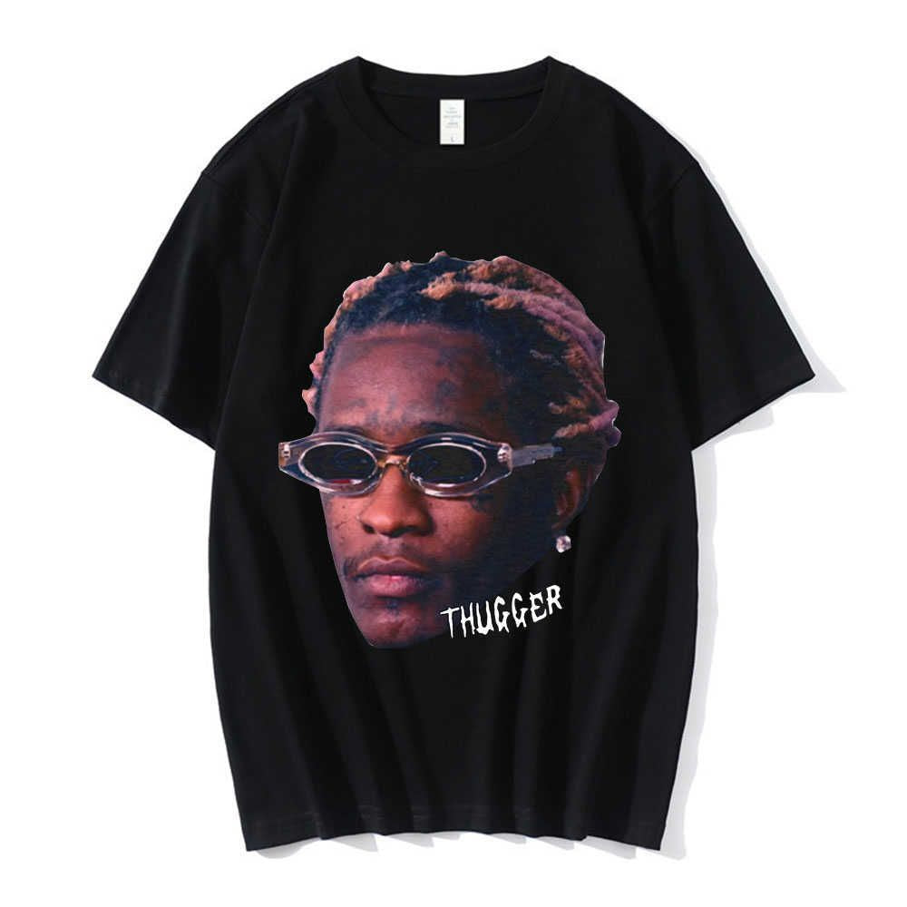 Men'S T-Shirts Rapper Young Thug Graphic T Shirt Men Women Fashion Hip Hop Street Style Tshirt Summer Casual Short Sleeve Tee Shirt Oversized J230705